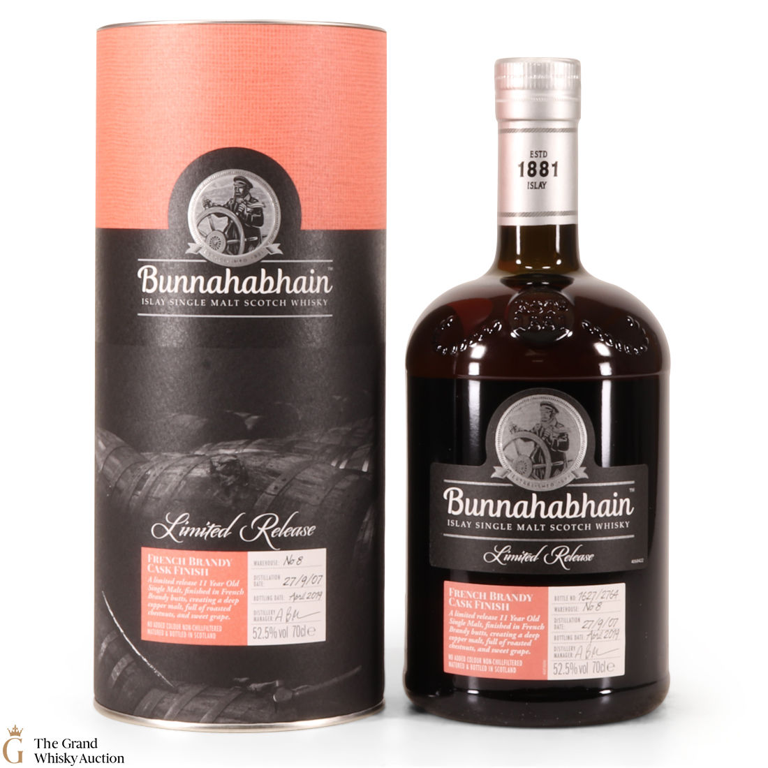 Bunnahabhain - 11 Year Old - 2007 French Brandy Cask