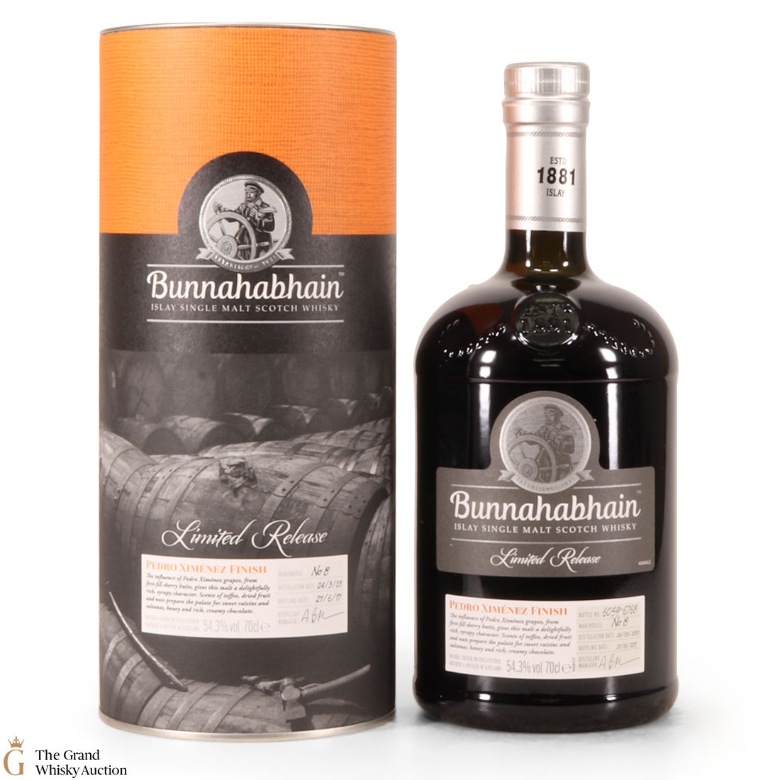 Bunnahabhain - 2003 - Limited Release - Pedro Ximénez Finish (Import)