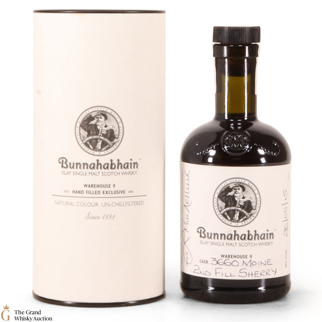 Bunnahabhain - 8 Year Old #3660 Moine - Hand Filled -  Feis Ile 2015 (20cl)