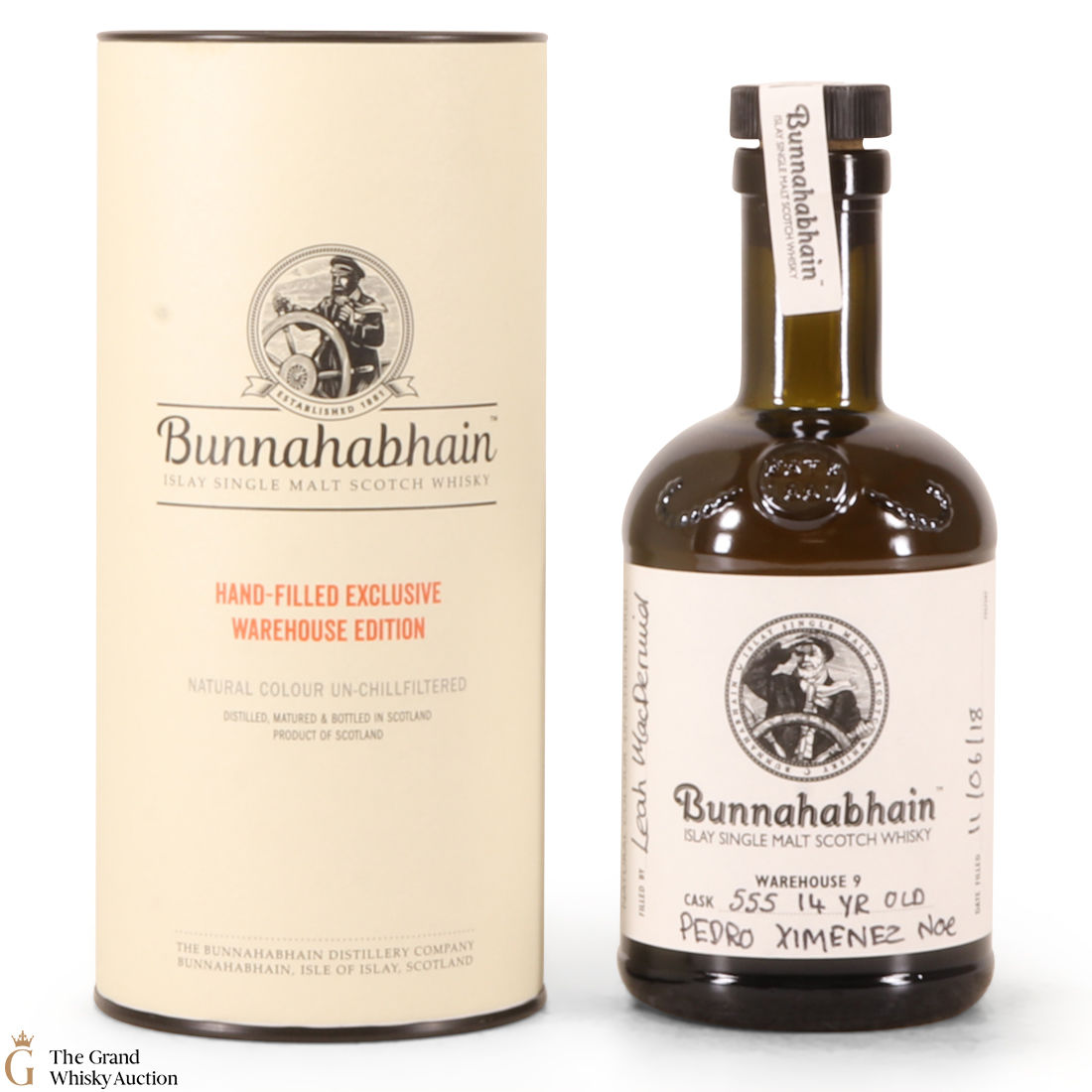 Bunnahabhain - 14 Year Old - Pedro Ximenez #555 Hand Filled (20cl) 