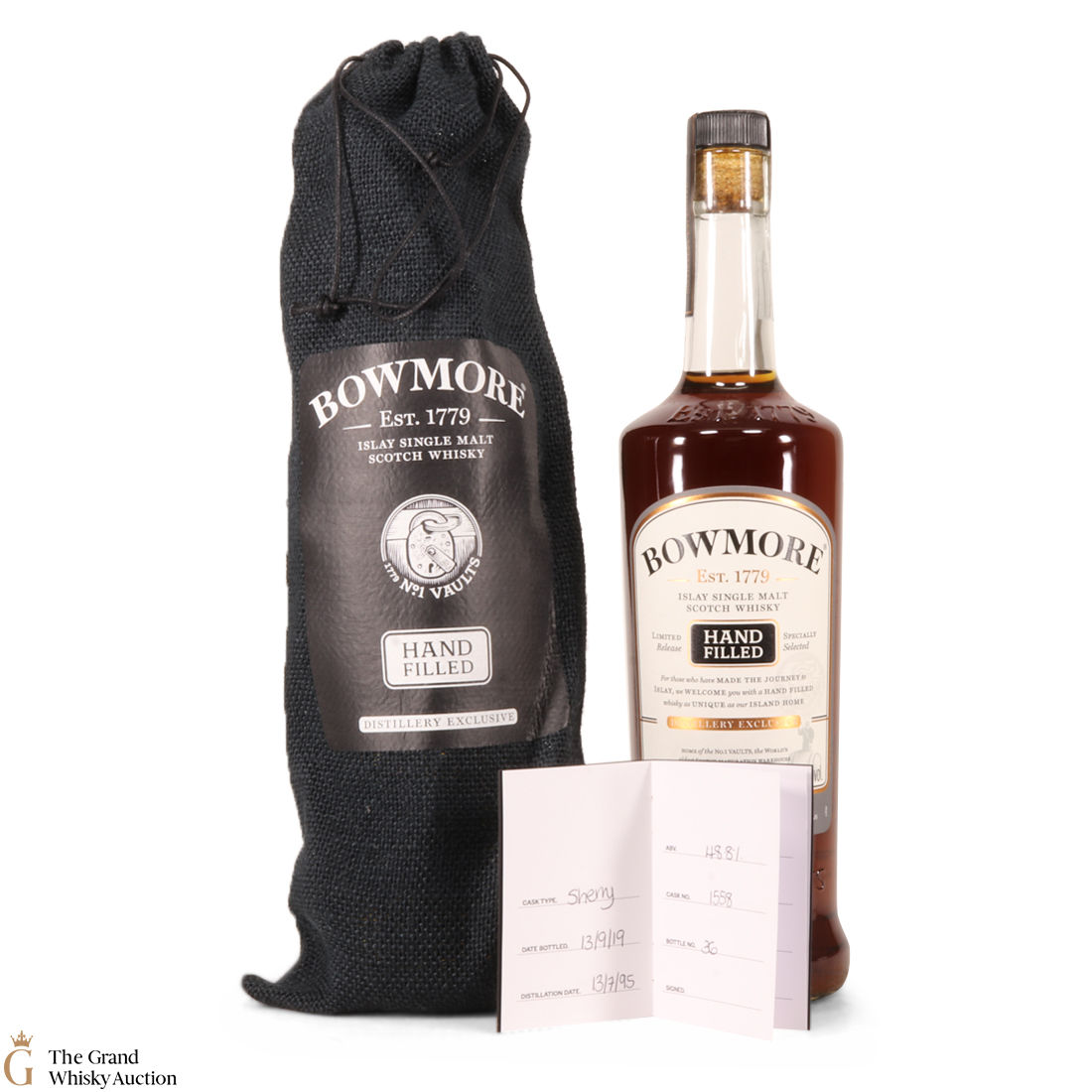 Bowmore - 24 Year Old 1995 - 2019 Hand Fill - Sherry Cask #1558