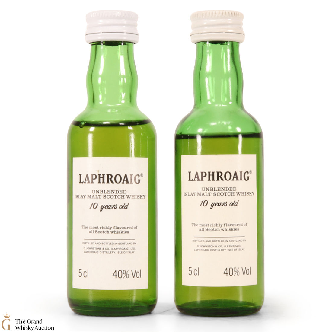 Laphroaig - 10 Year Old Pre Royal Warrant 2 x 5cl