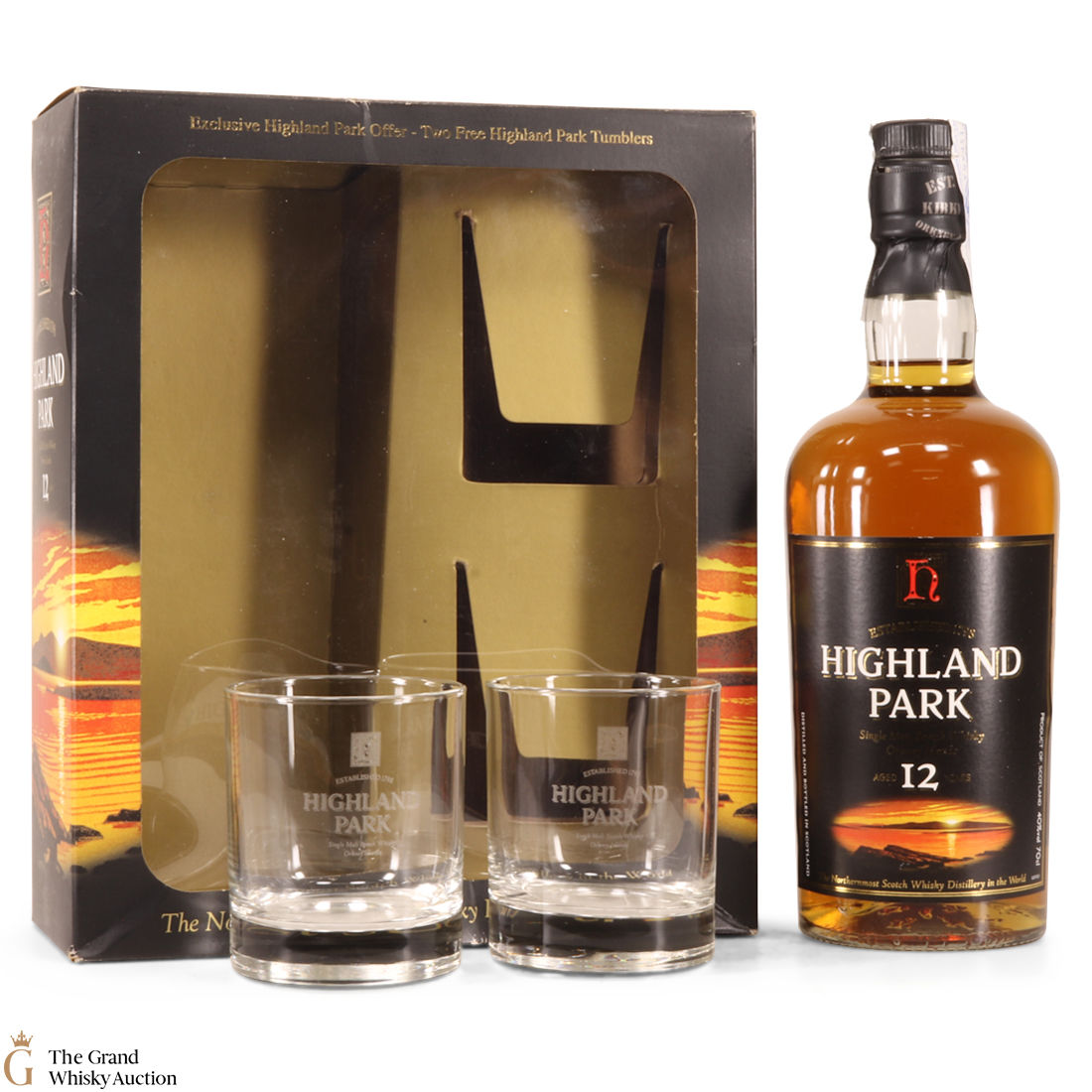 Highland Park - 12 Year Old (Old Style Gift Set)