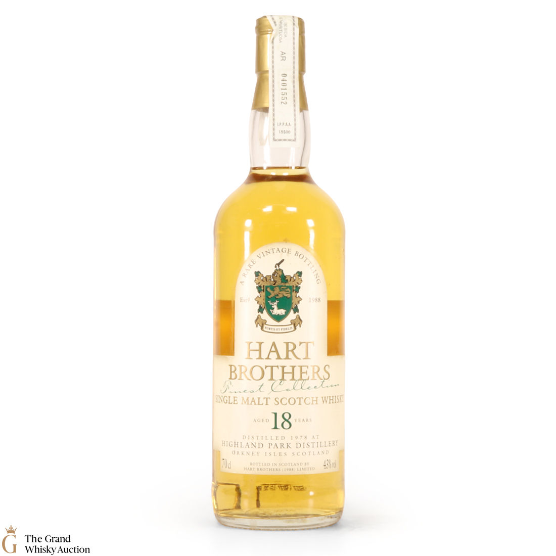 Highland Park - 18 Year Old (1978) - Hart Bros