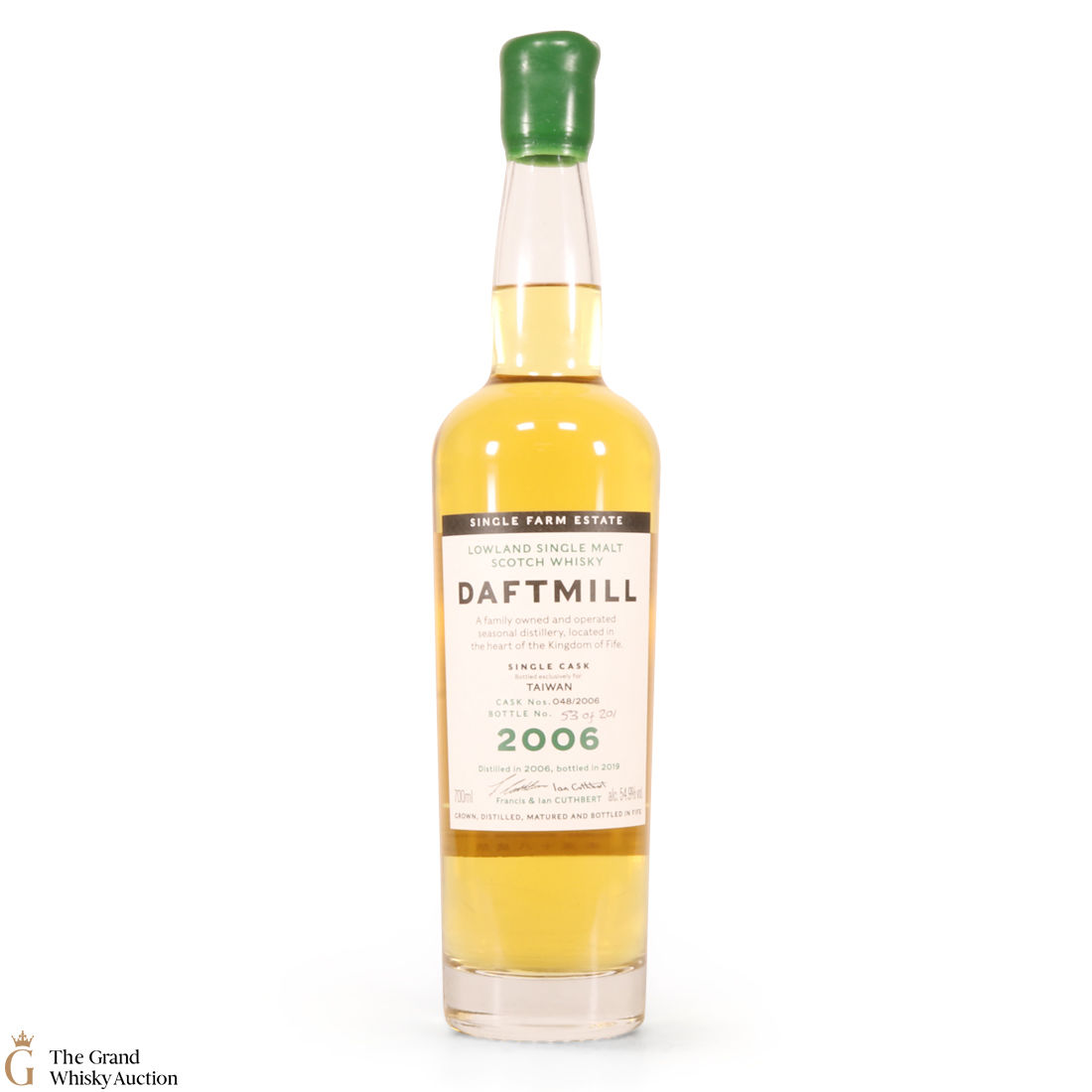 Daftmill - 2006 Single Cask #048 - Taiwan