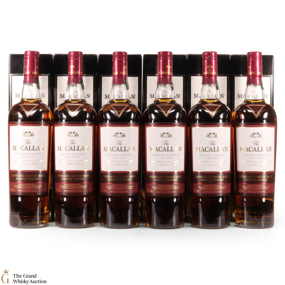 Macallan - Whisky Maker's Edition - Nick Veasey Pillars Collection (6 x 70cl)