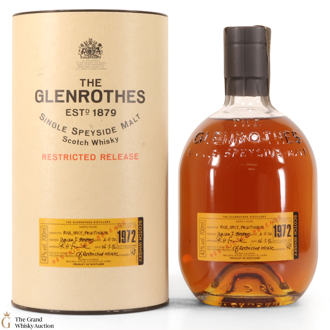 Glenrothes - 1972 Restricted Release