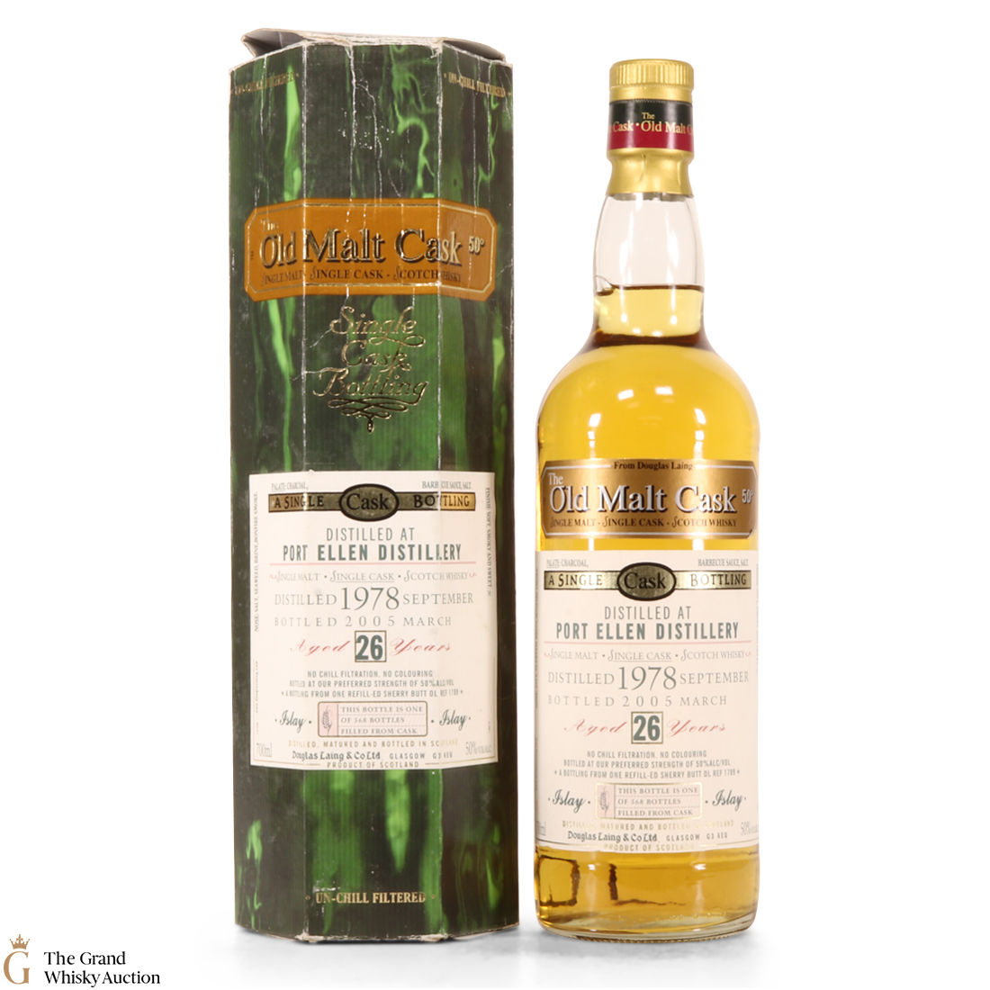 Port Ellen - 26 Year Old Sherry (1978) #1709 - Old Malt Cask