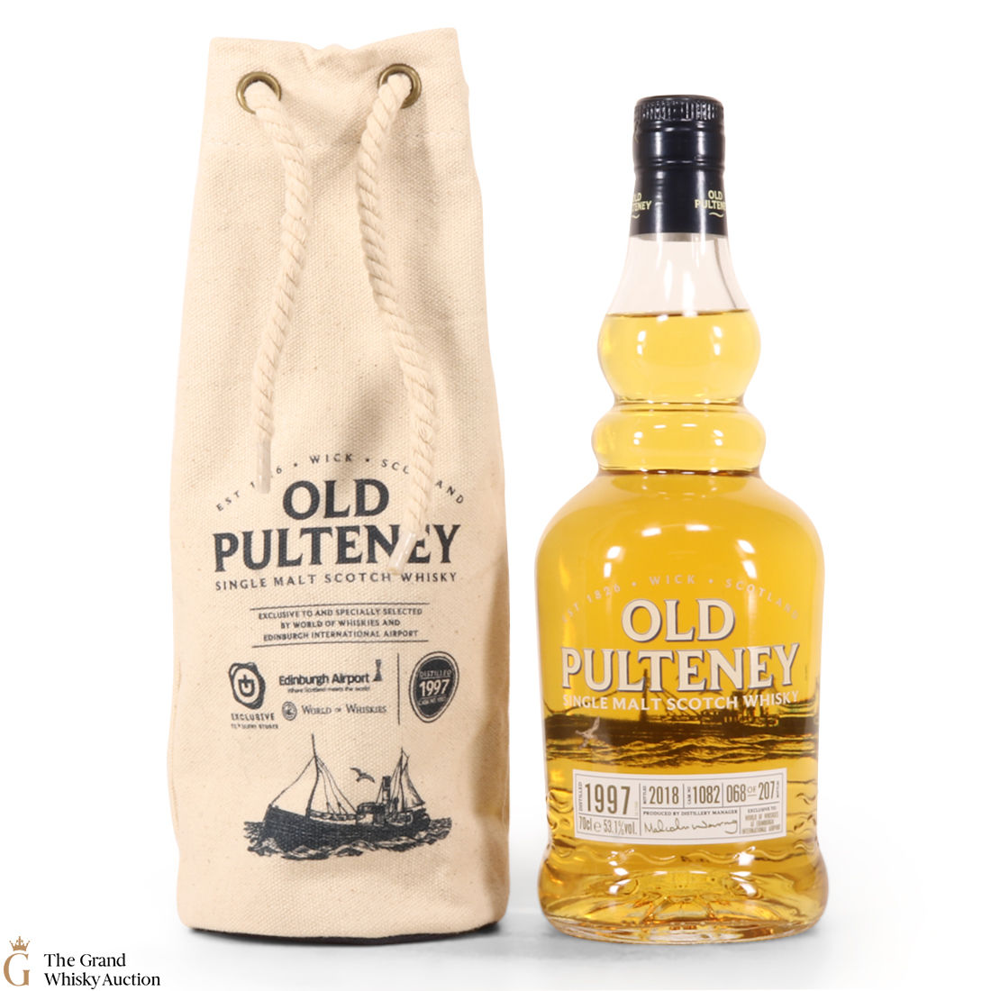 Old Pulteney - 21 Year Old 1997 Edinburgh Airport #1082
