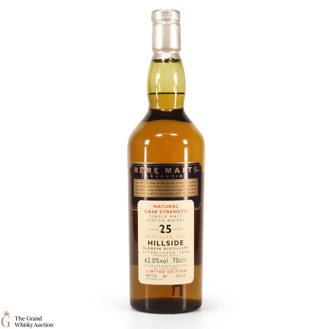 Hillside - 25 Year Old Rare Malts 62% 75cl 1971