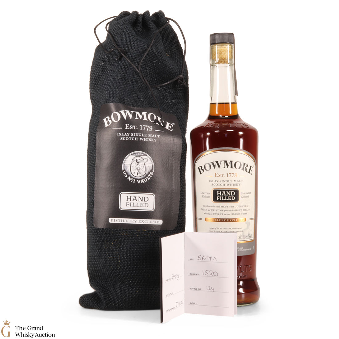 Bowmore - 18 Year Old 2001 - 2020 Hand Fill - Sherry Cask #1520