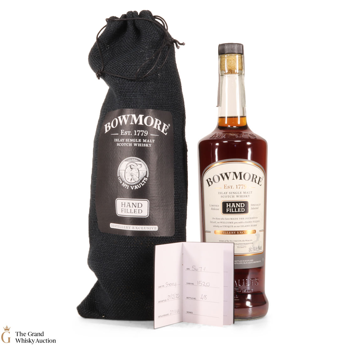 Bowmore - 18 Year Old 2001 - 2020 Hand Fill - Sherry Cask #1520