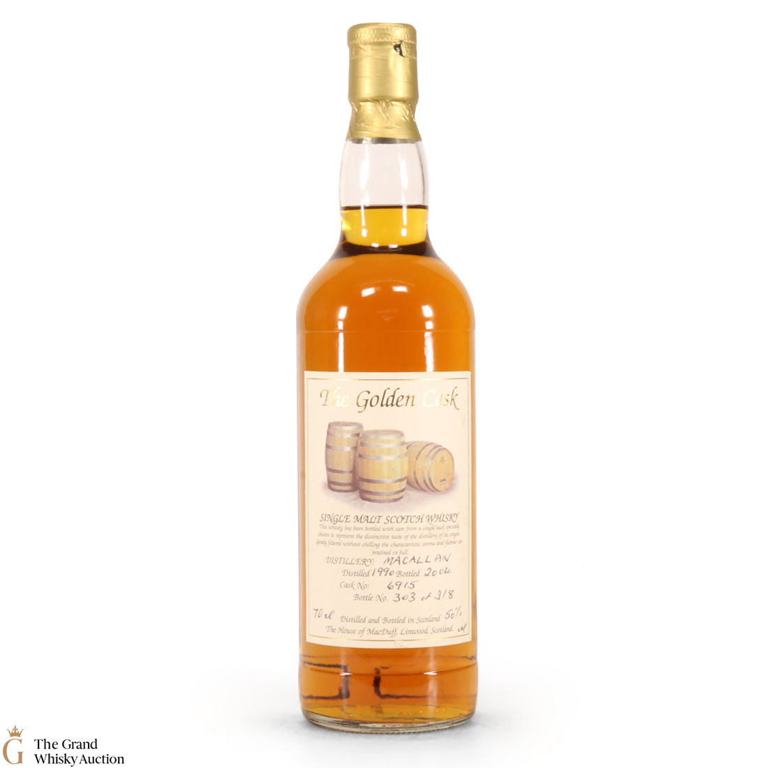 Macallan - 14 Year Old - #6915 The Golden Cask 