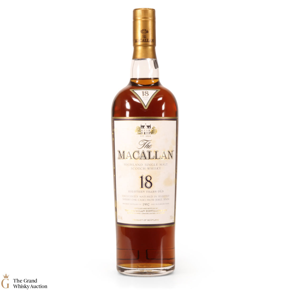 Macallan - 18 Year Old Sherry Oak (1992)