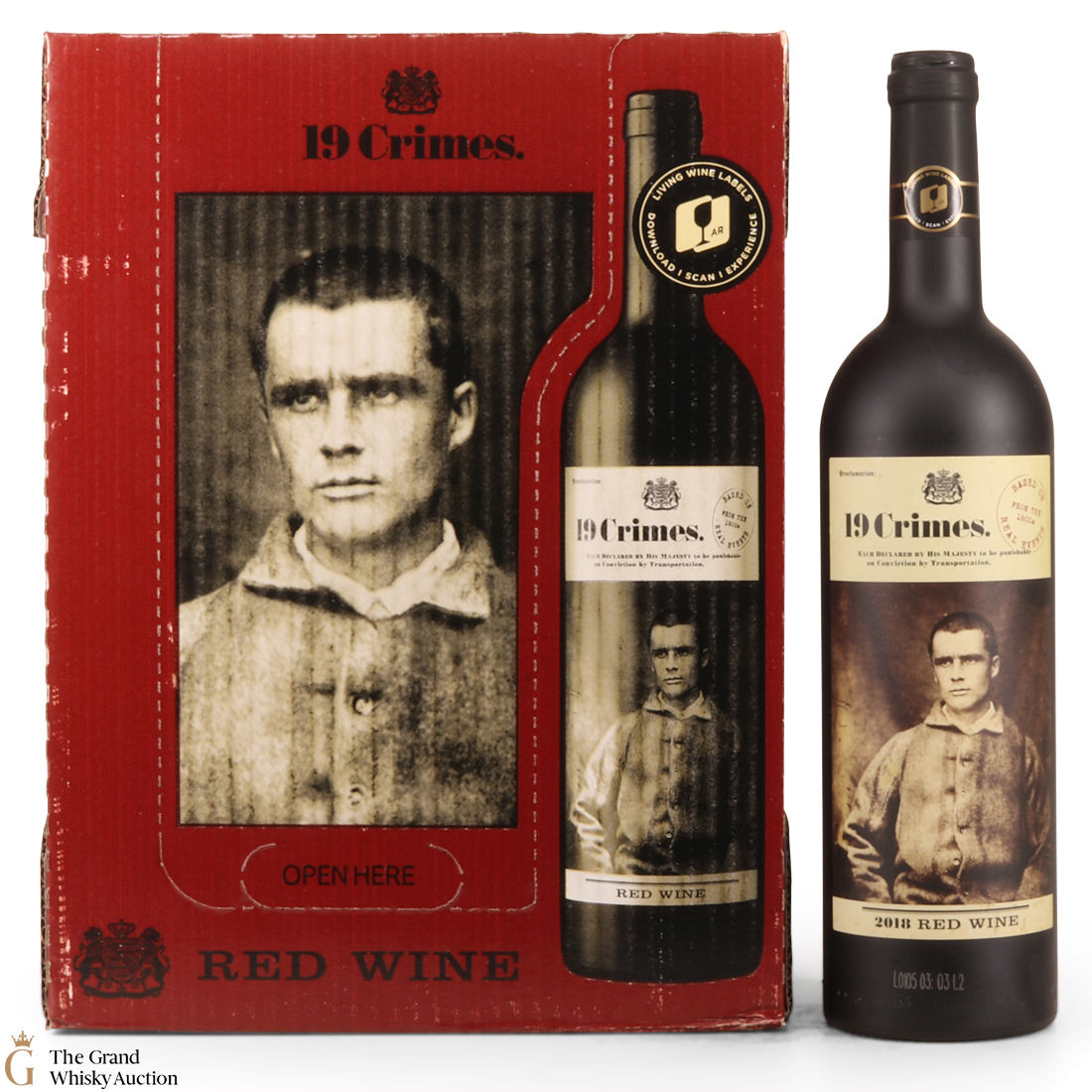 19 Crimes - Red Blend (x6) 75cl