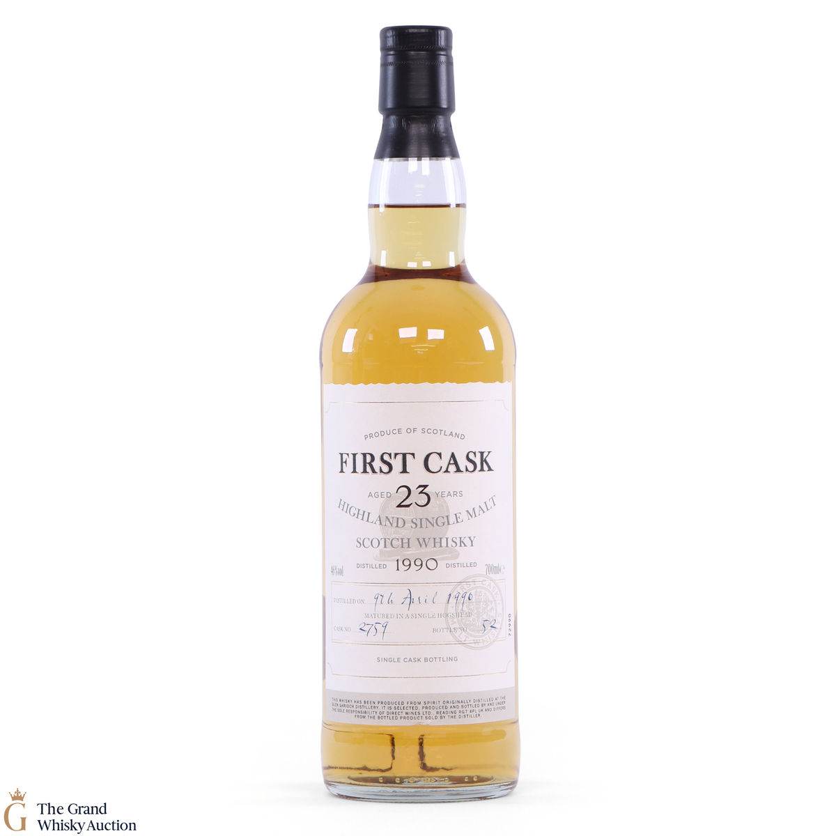 Glen Garioch - 23 Year Old - 1990 First Cask #2759