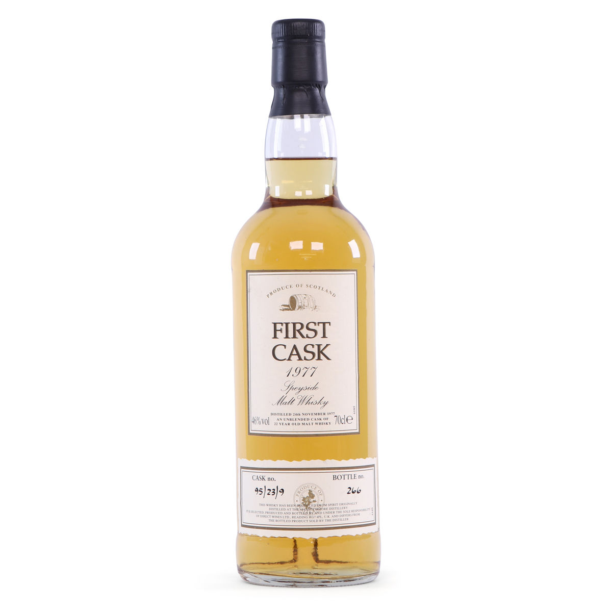 Mannochmore - 22 Year Old  - First Cask 1977 #95/23/9 