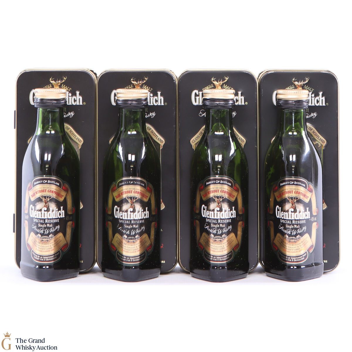 Glenfiddich - Clans of the Highlands - 4 x 5cl