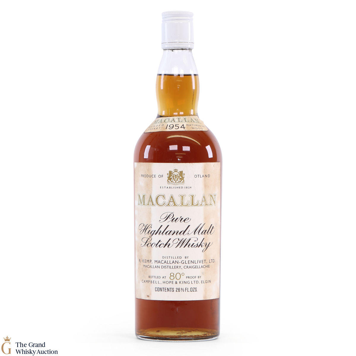 Macallan - 1954  - Campbell, Hope and King