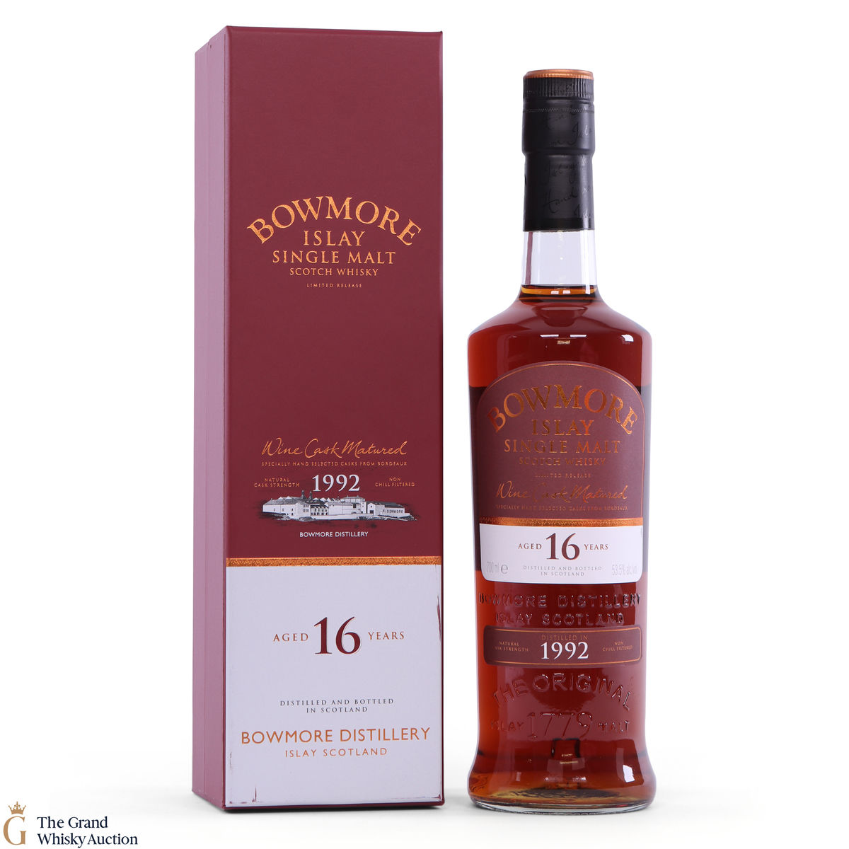 Bowmore - 16 Year Old - Bordeaux Wine Cask 1992