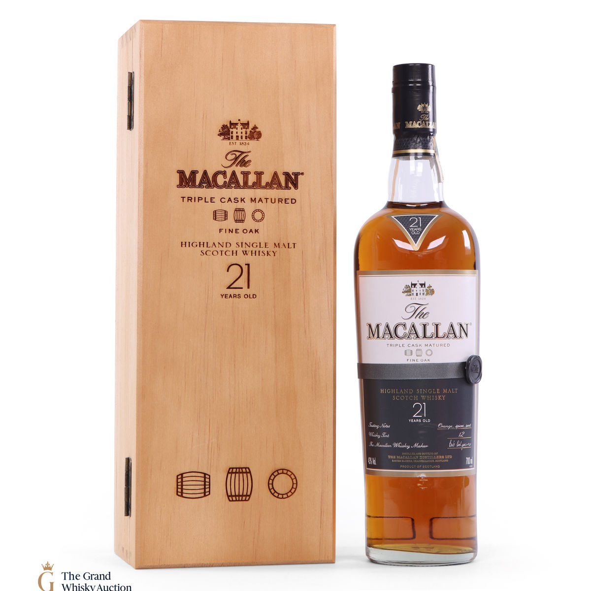 Macallan - 21 Year Old - Fine Oak