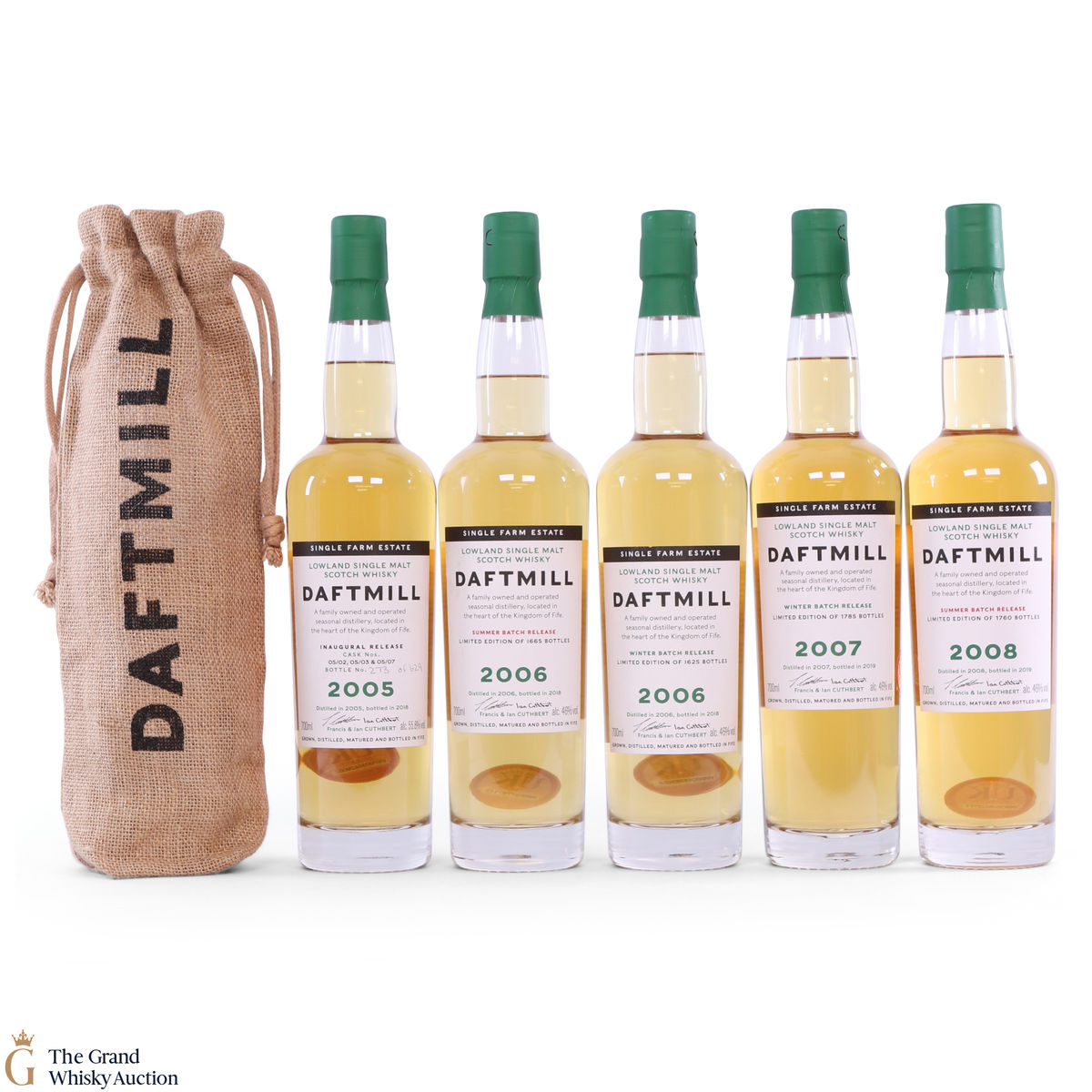 Daftmill x 5 - 2005 Inaugural, 2006 Winter & Summer, 2007 Winter & 2008 Summer