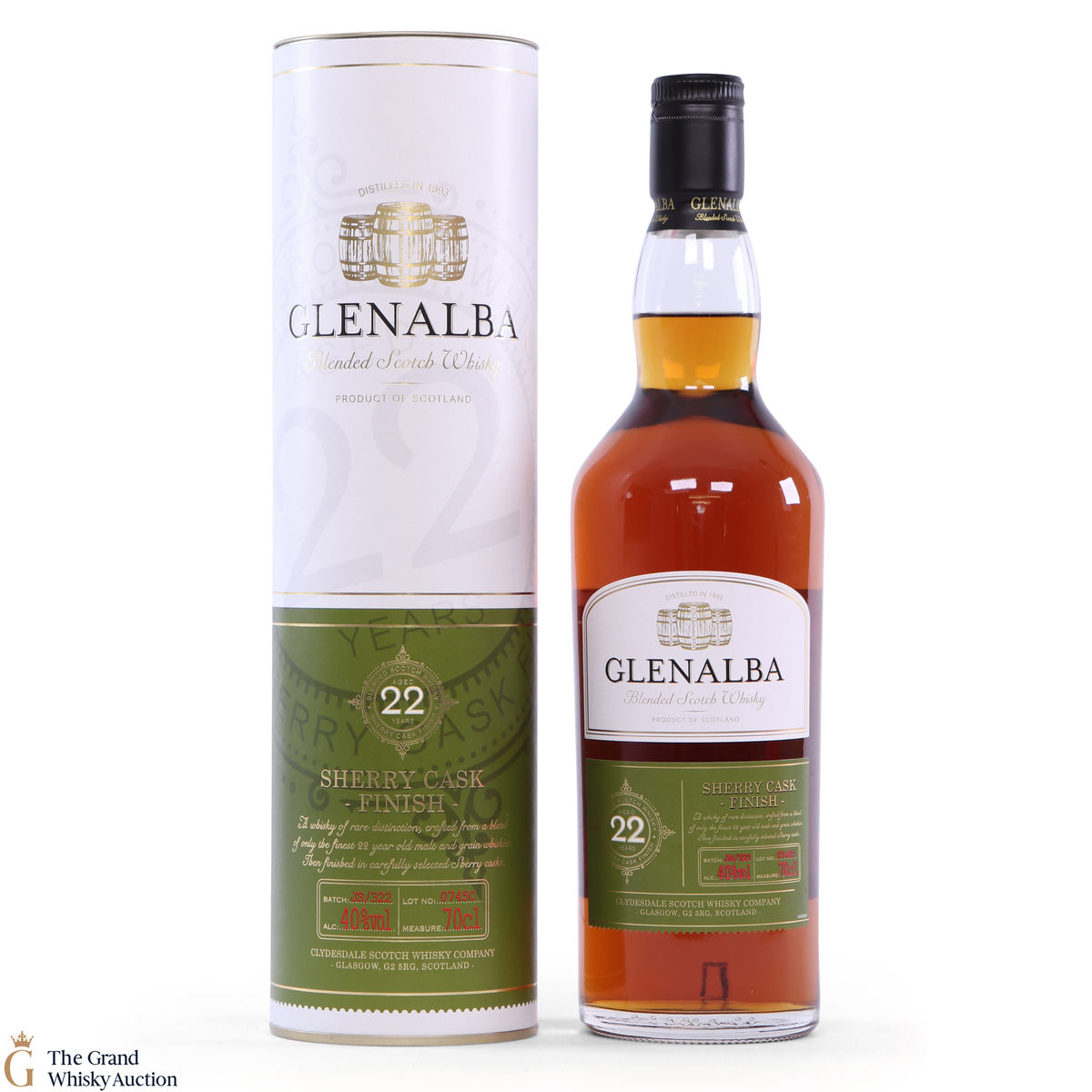 Glenalba - 22 Year Old Sherry Cask Finish