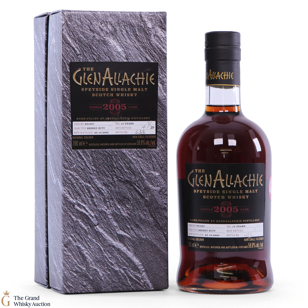 GlenAllachie - 13 Year Old (2005) - Single Cask #901037 - Hand-Fill