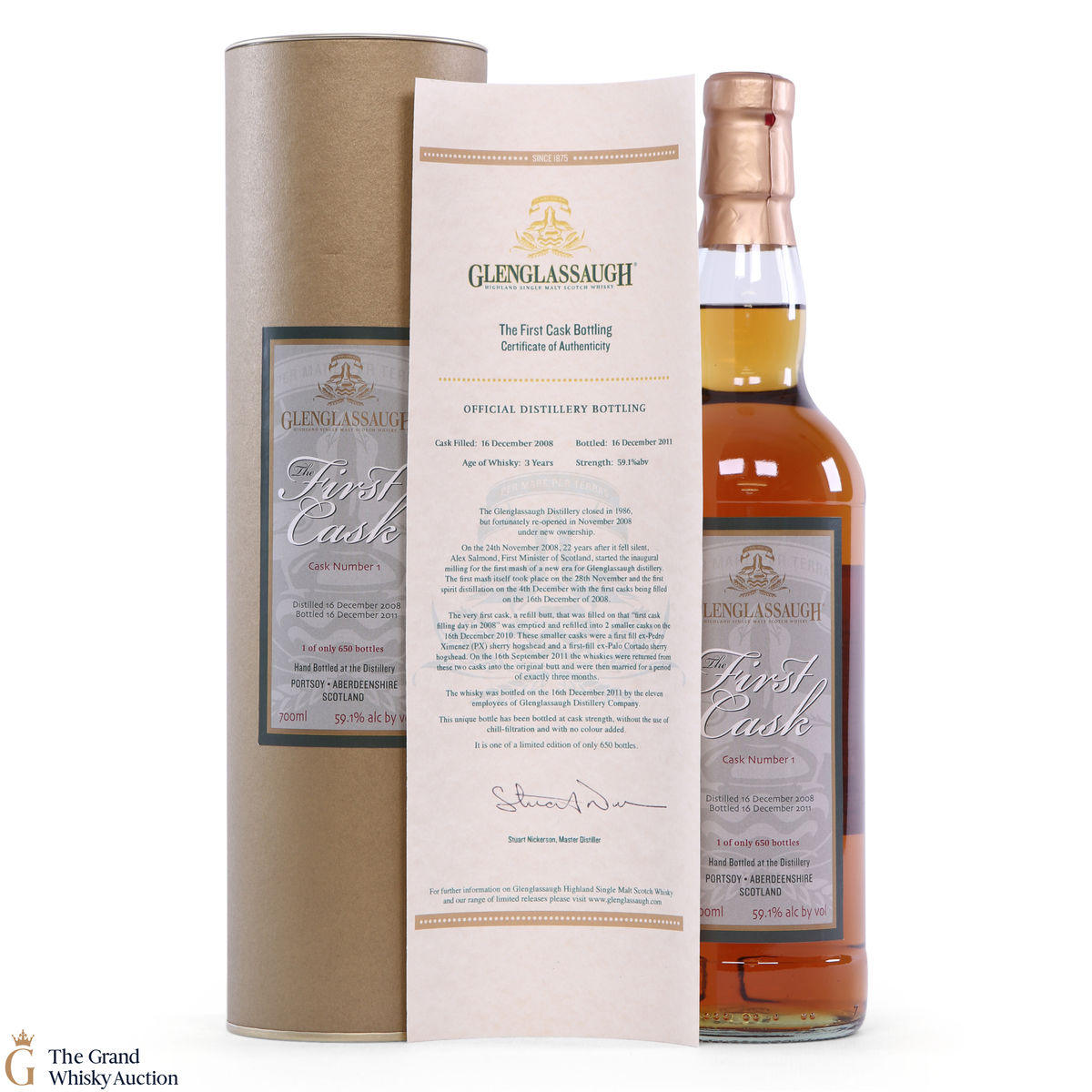 Glenglassaugh - 2008 The First Cask