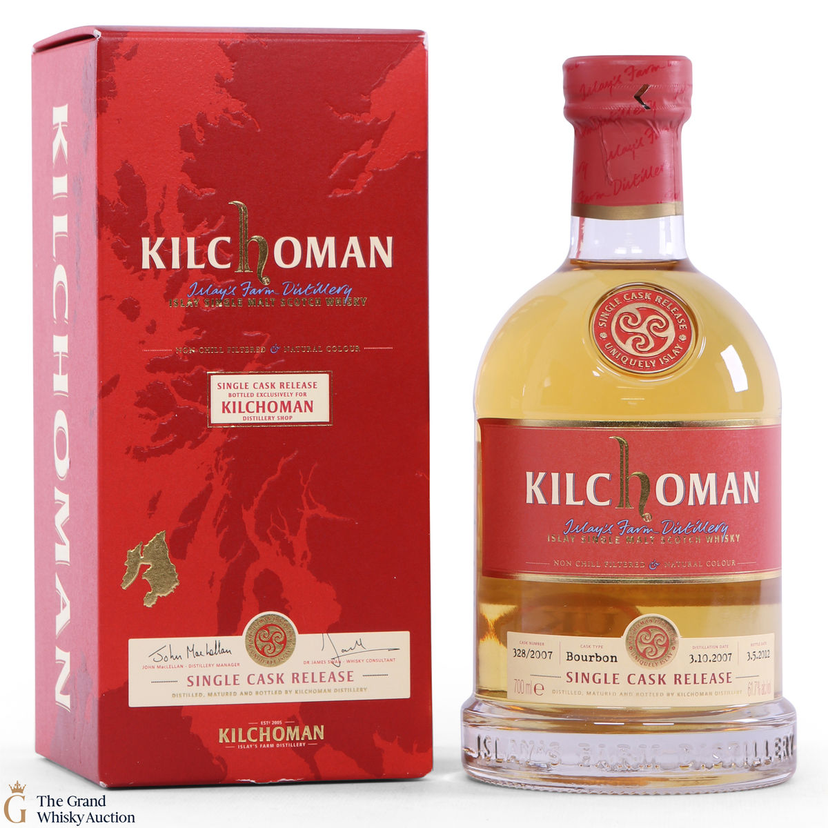 Kilchoman - Distillery Shop Exclusive 328/2007 (SIGNED)