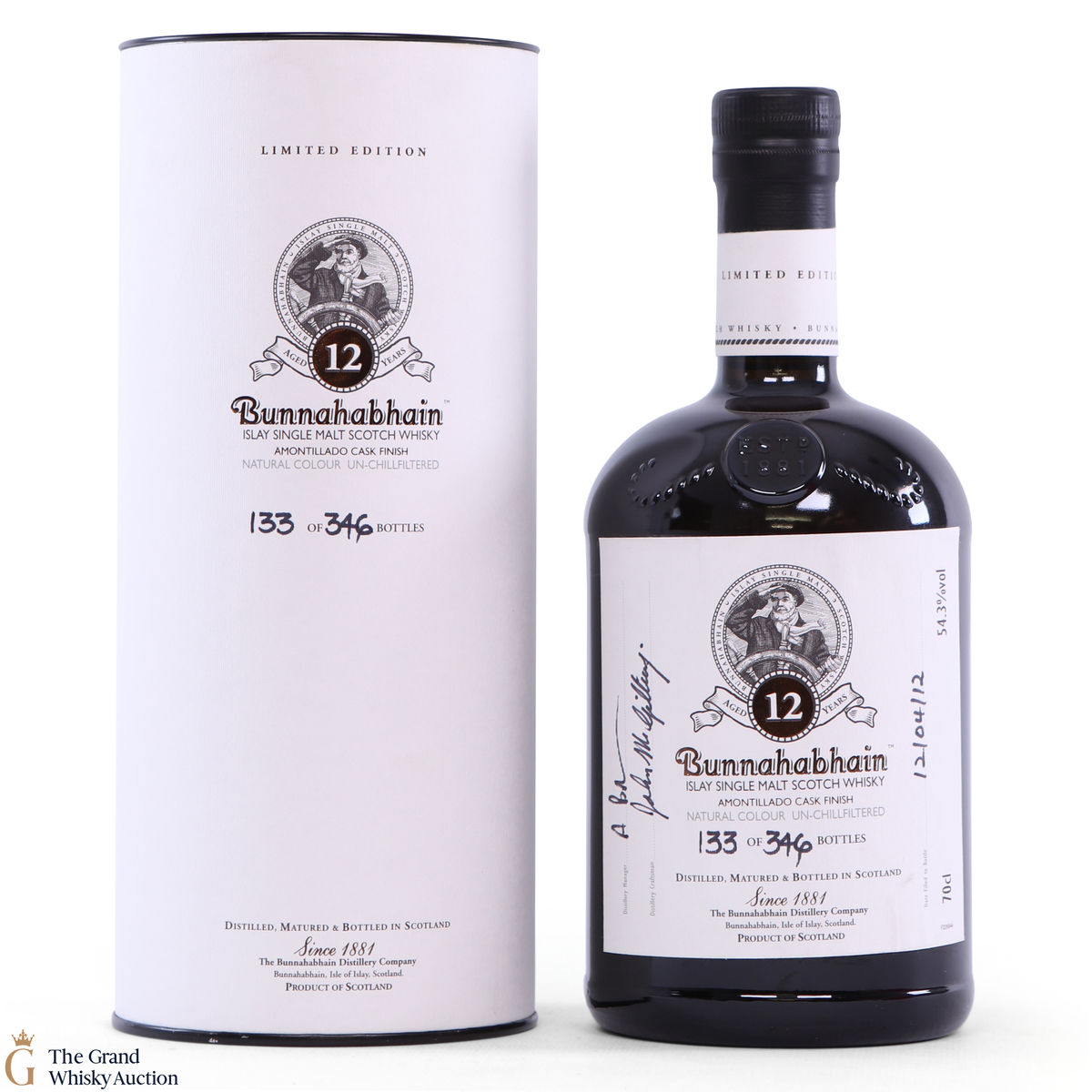 Bunnahabhain - 12 Year Old  - Amontillado - Feis Ile 2012