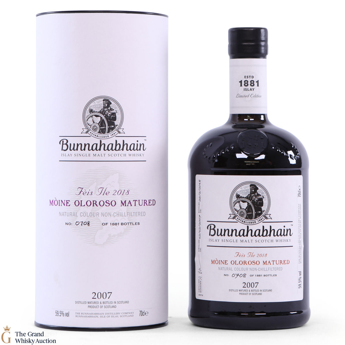 Bunnahabhain - 2007 Moine Oloroso - Fèis Ìle 2018