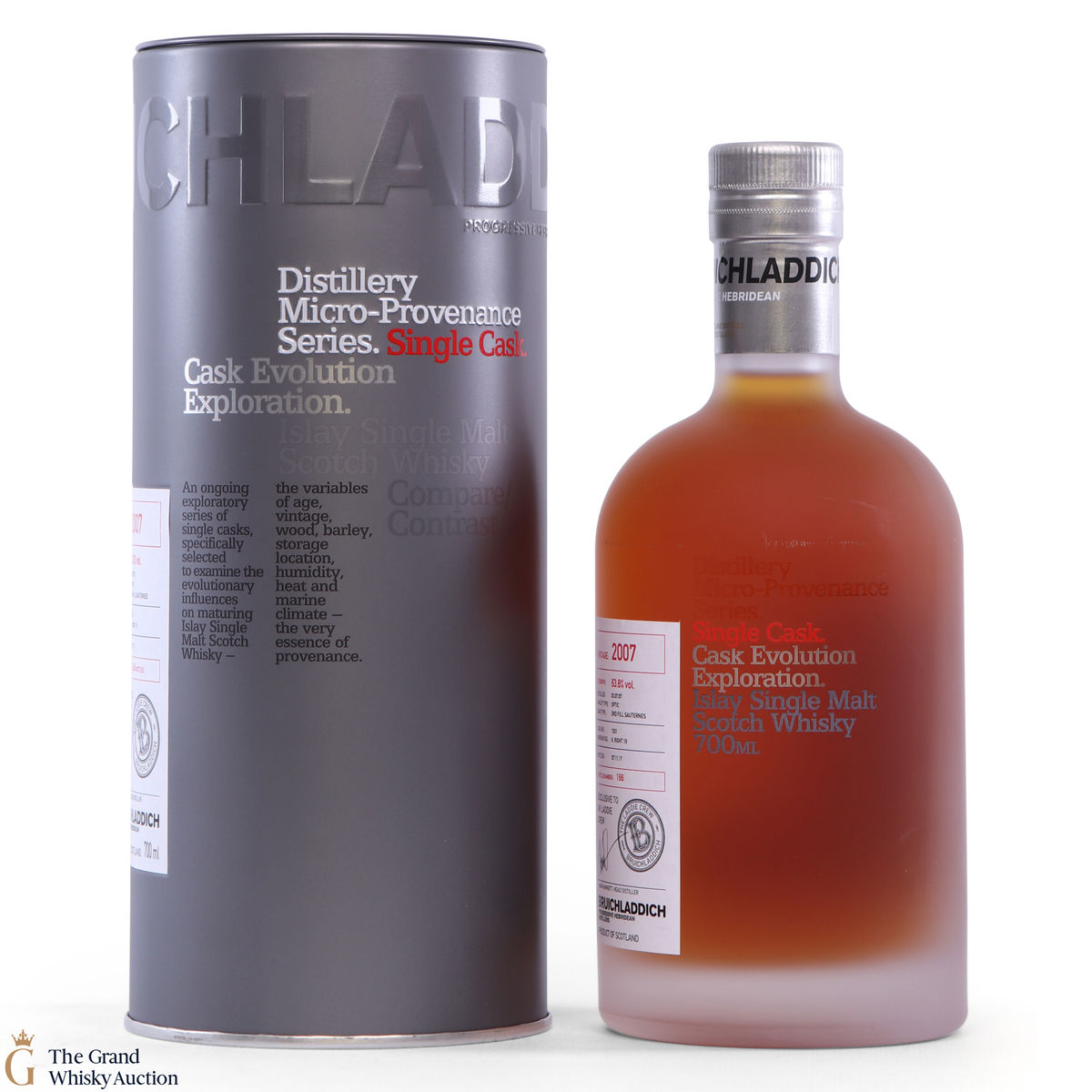 Bruichladdich - 10 Year Old - 2007 - Micro Provenance #1321 - UK Laddie Crew Exclusive