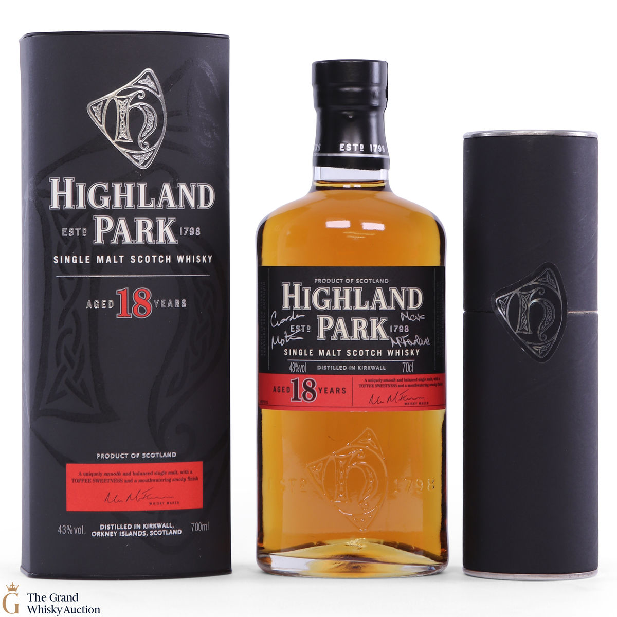 Highland Park - 18 Year Old Signed Edition & Scroll