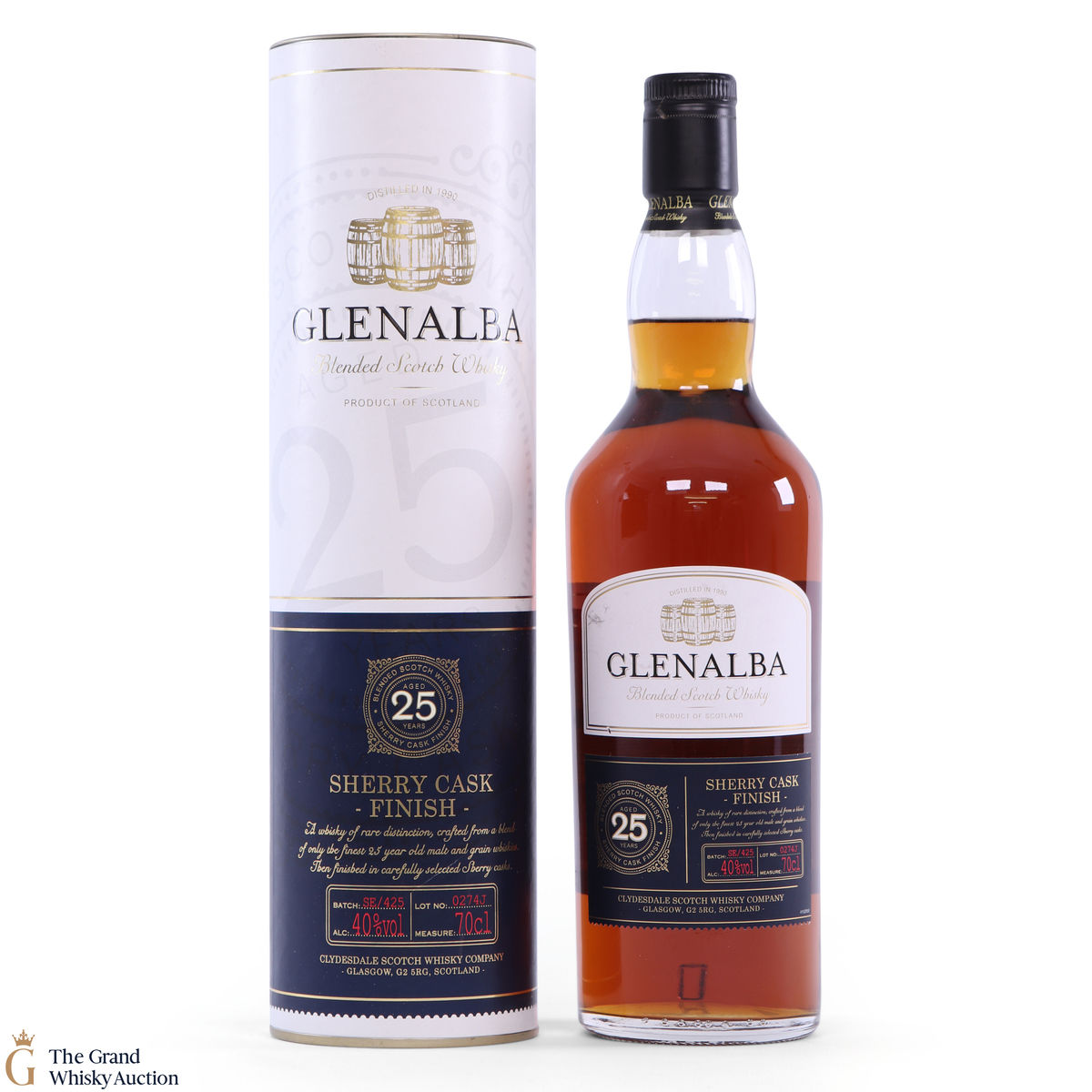 Glenalba - 25 Year Old Sherry Cask Finish