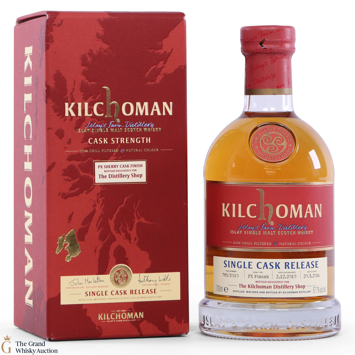 Kilchoman - Distillery Shop Exclusive - PX 785/2010 