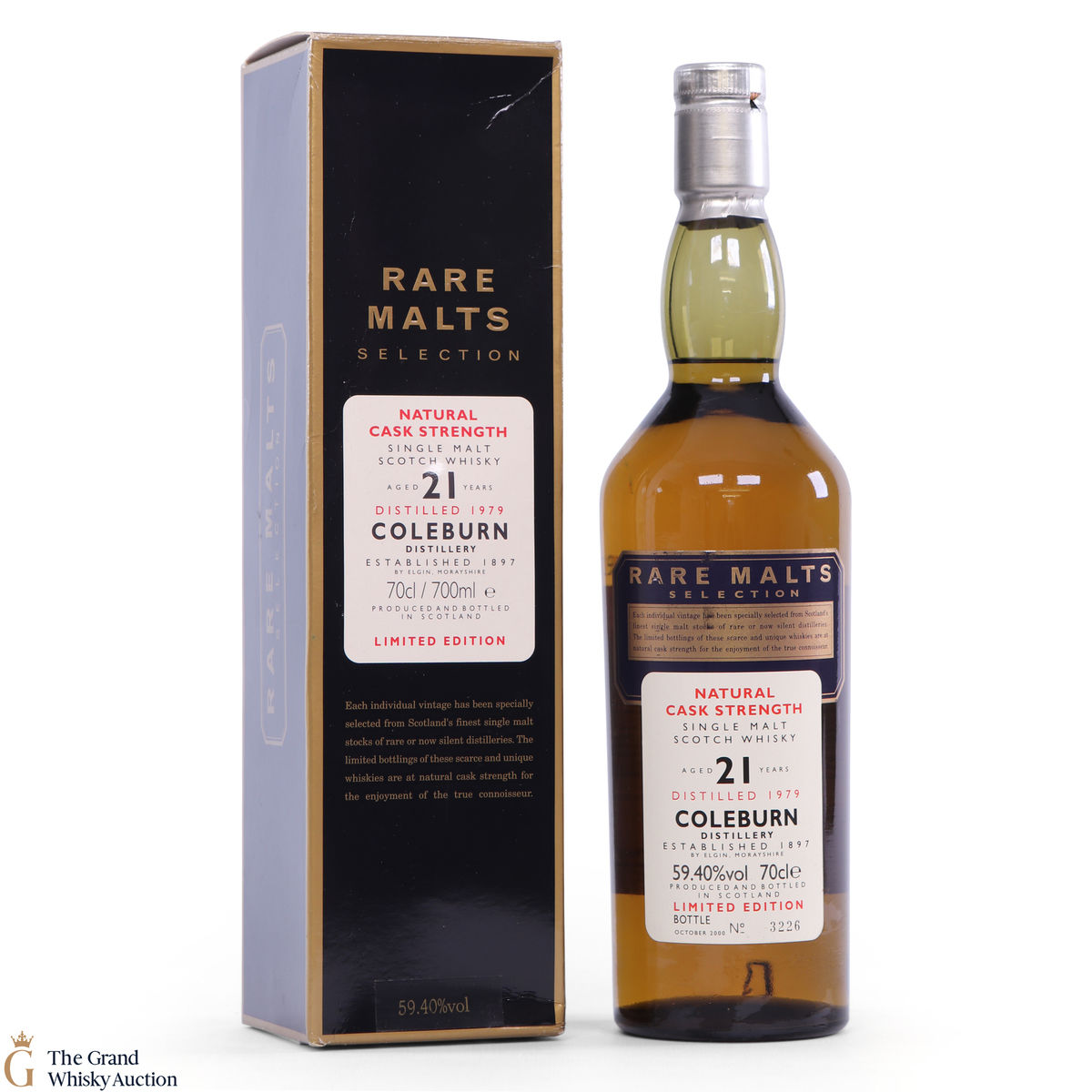 Coleburn - 21 Year Old (1977) - Rare Malts 59.4%