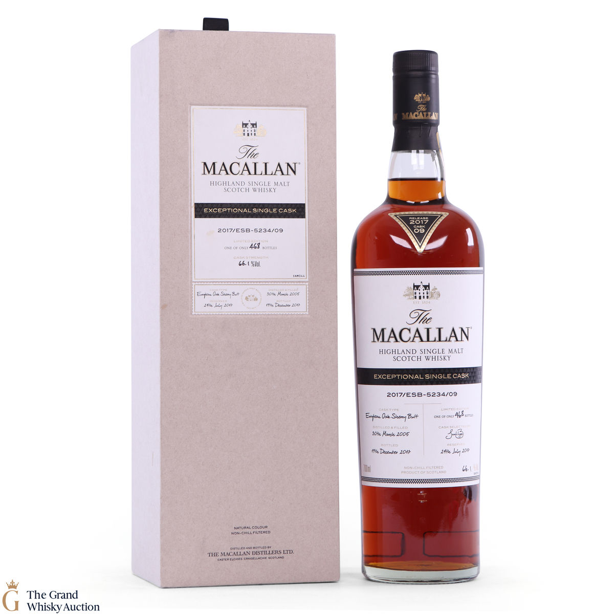 Macallan - 2005 Exceptional Cask #5234-09 2017
