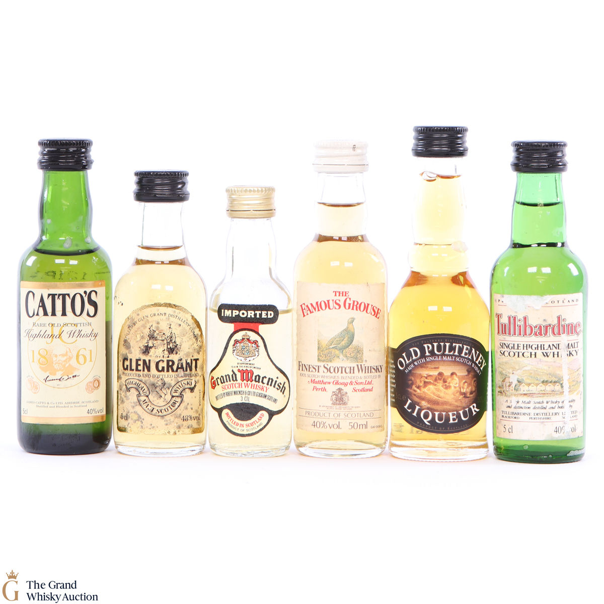 6 x Assorted Highland Miniatures 