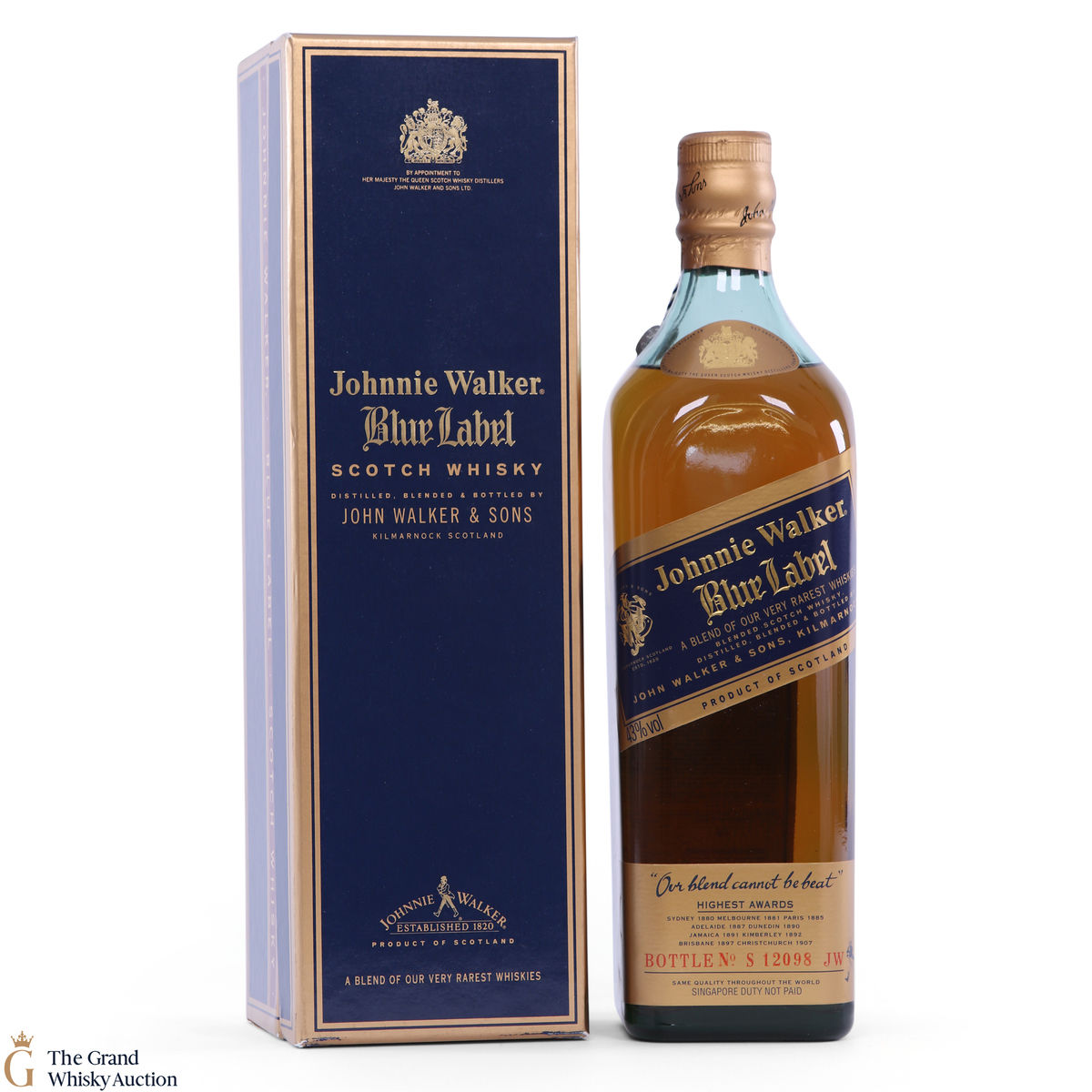 Johnnie Walker - Blue Label - Old Style 