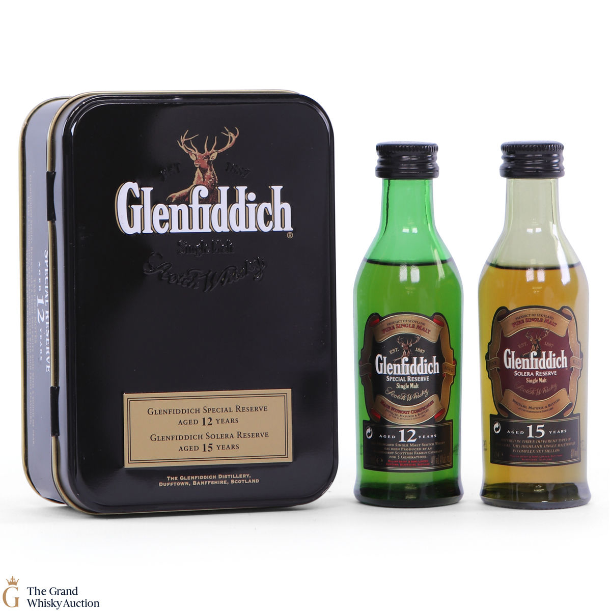 Glenfiddich - Gift Tin (2 x 5cl)
