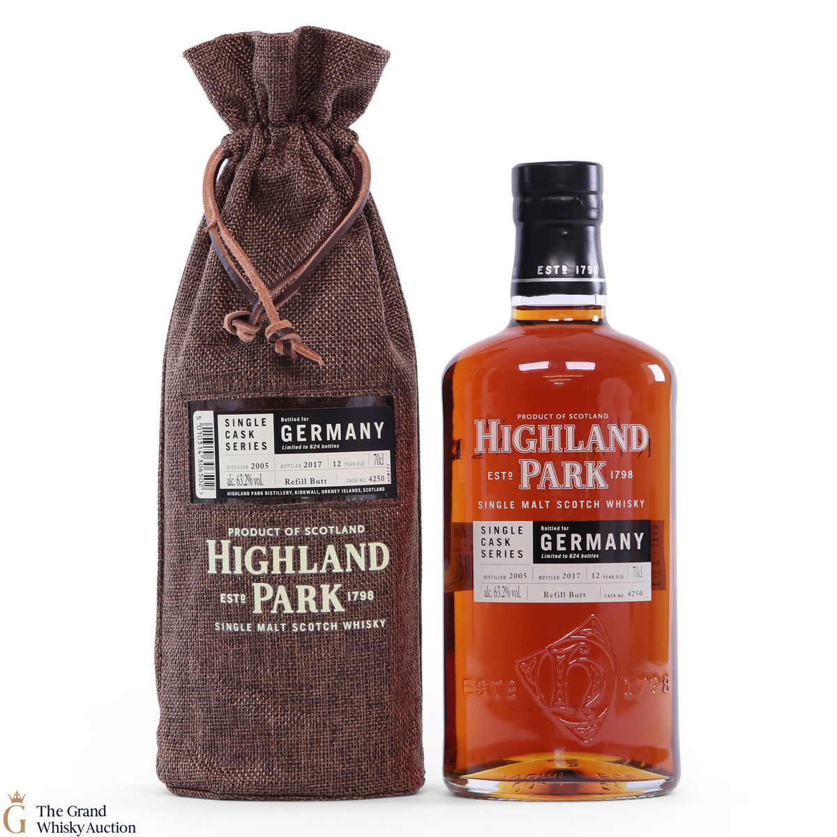 Highland Park - 12 Year Old - Single Cask Series Germany #4250