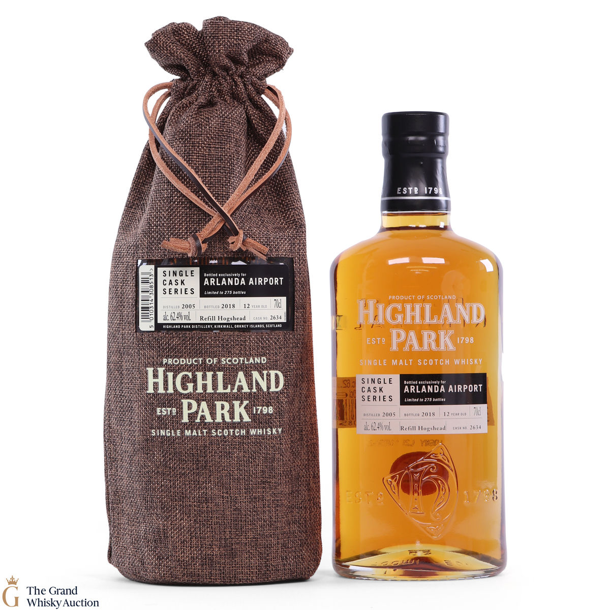 Highland Park - 12 Year Old - Single Cask #2634 - Arlanda Airport
