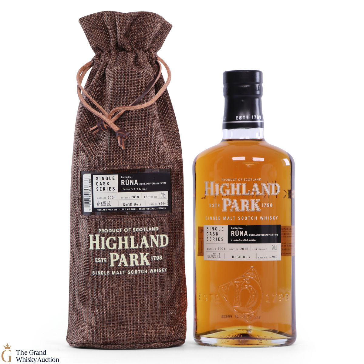 Highland Park - Single Cask #6204 - Runa (25th Anniversary)