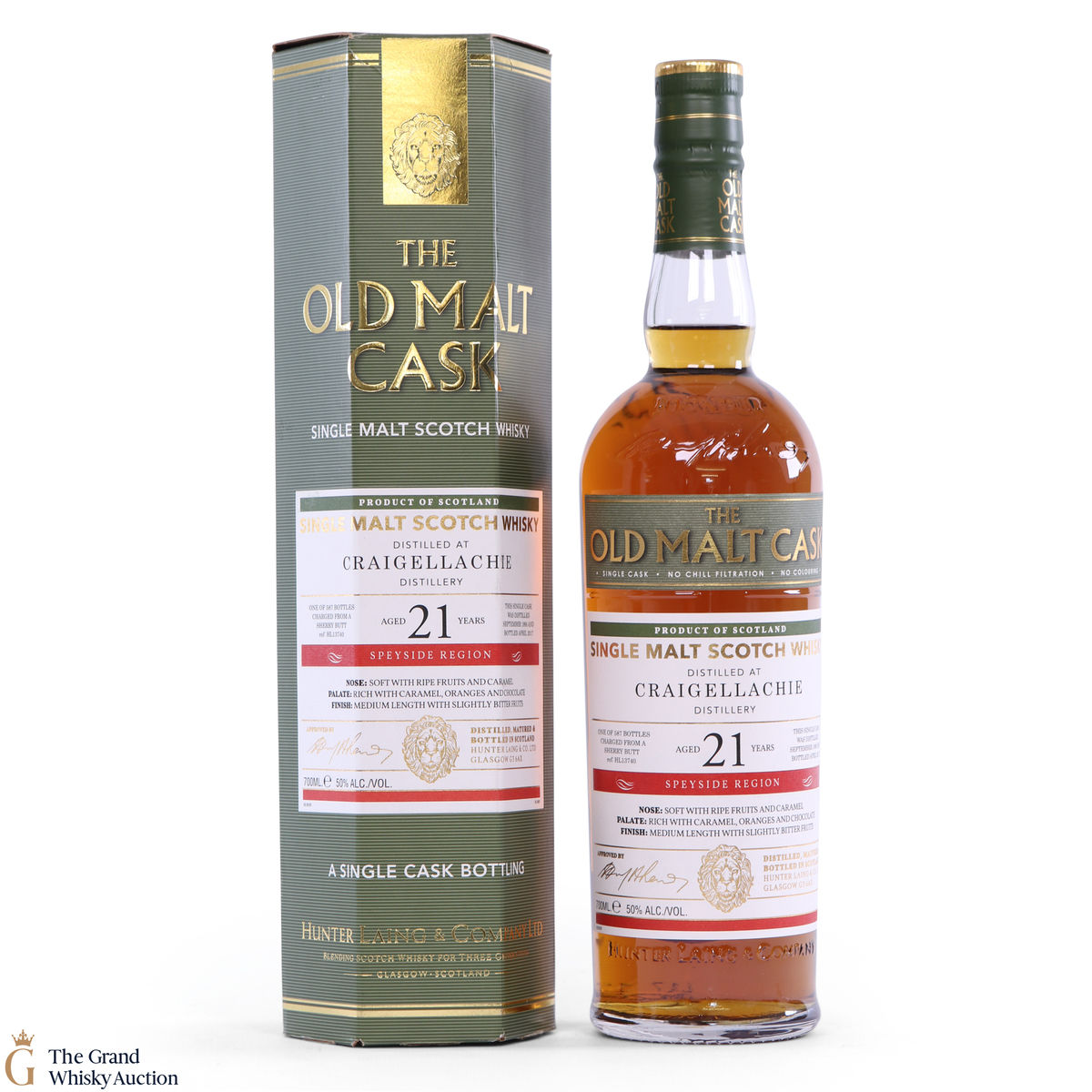 Craigellachie - 21 Year (1995) - Old Malt Cask 