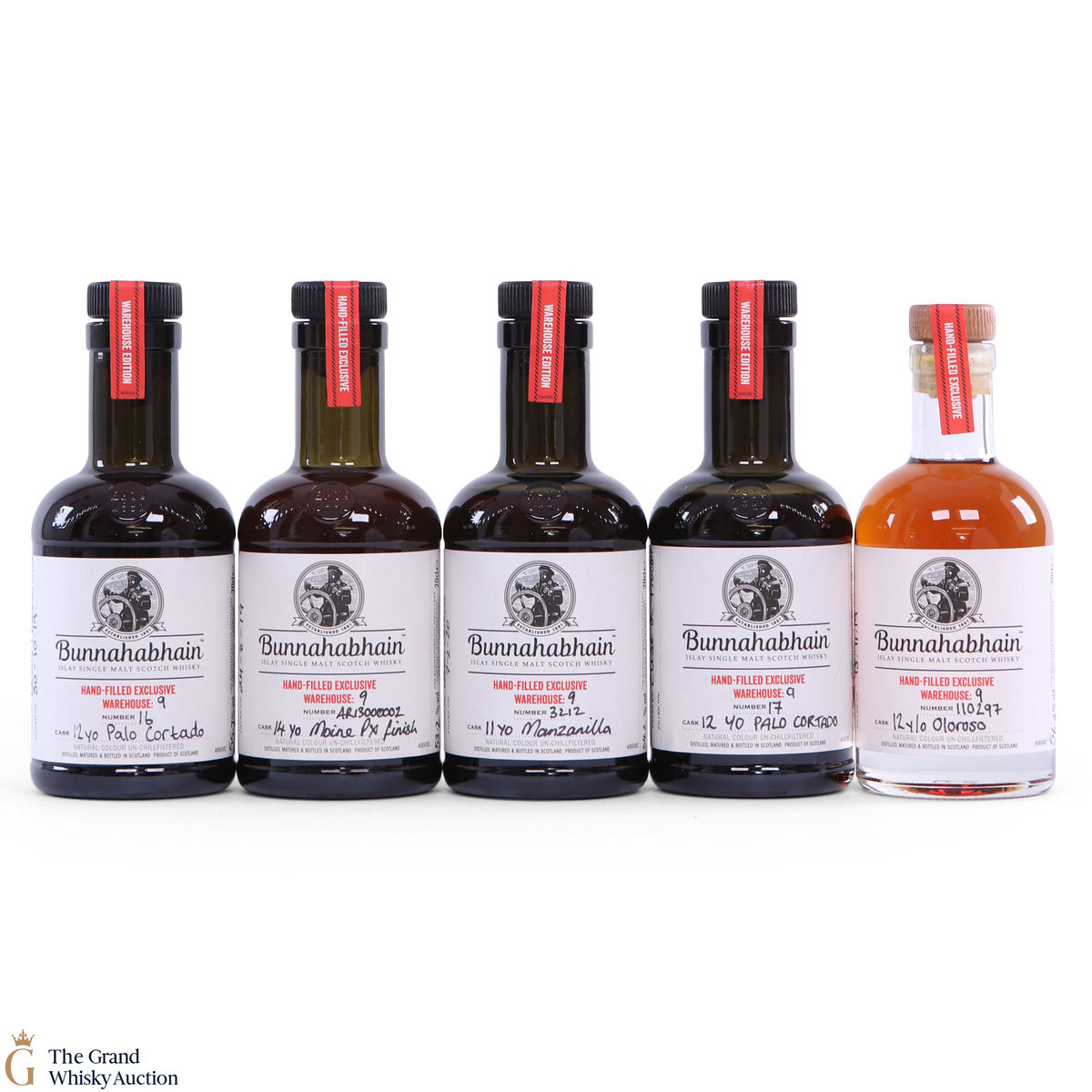 Bunnahabhain - 5 x Handfill 20cl