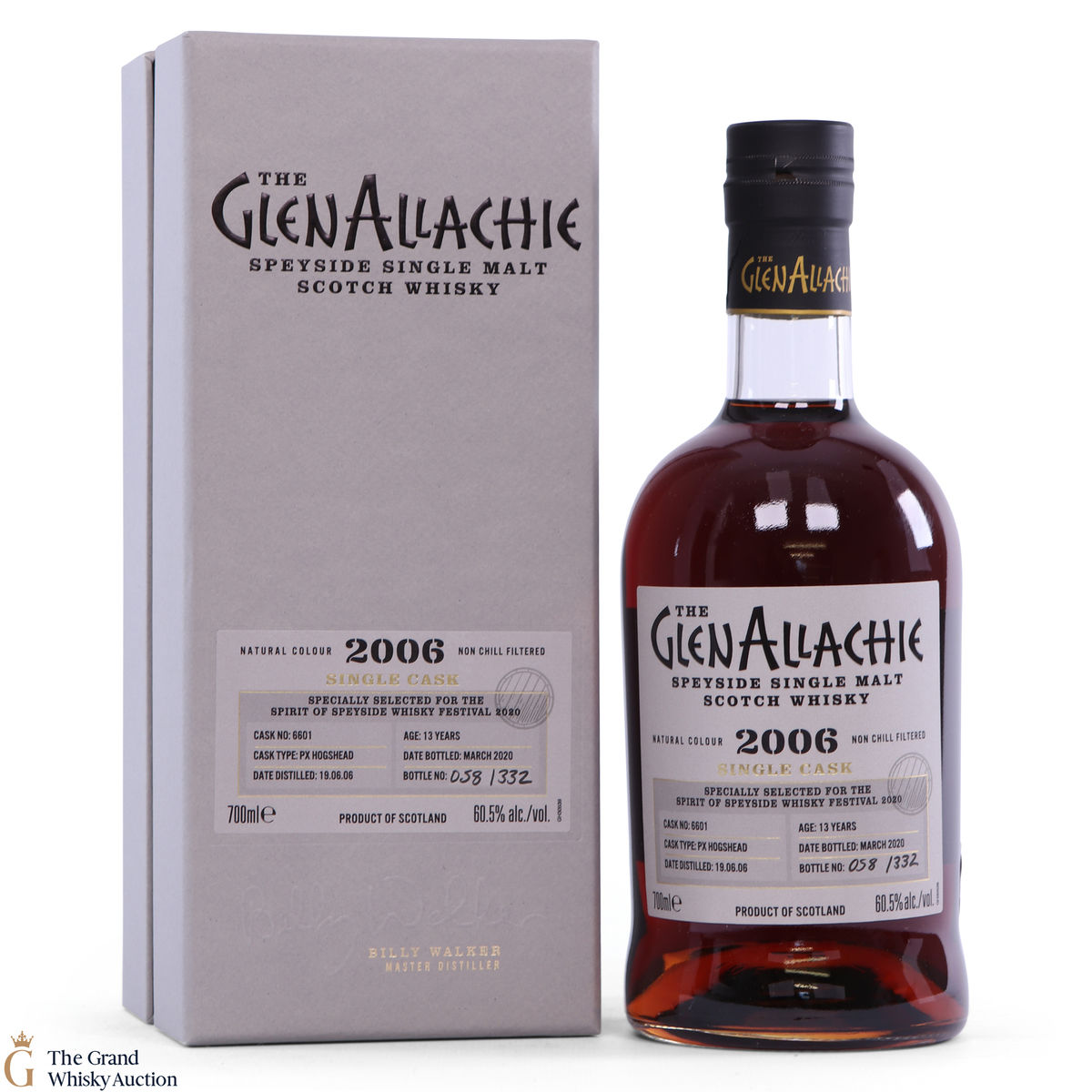Glenallachie - 13 Year Old 2006 Single Cask #6601 - Spirit of Speyside 2020