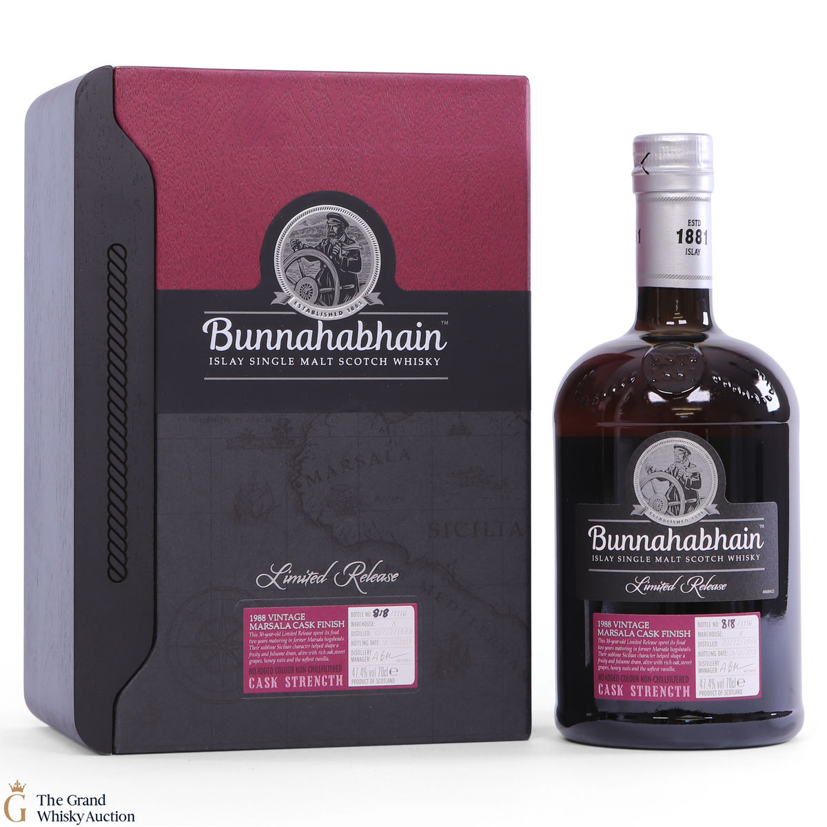 Bunnahabhain - 1988 30 Year Old - Marsala Finish
