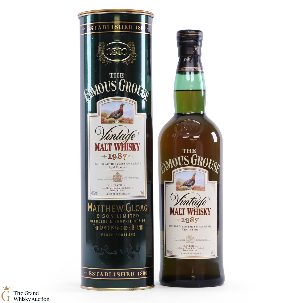 Famous Grouse - 12 Year Old 1987 Vintage