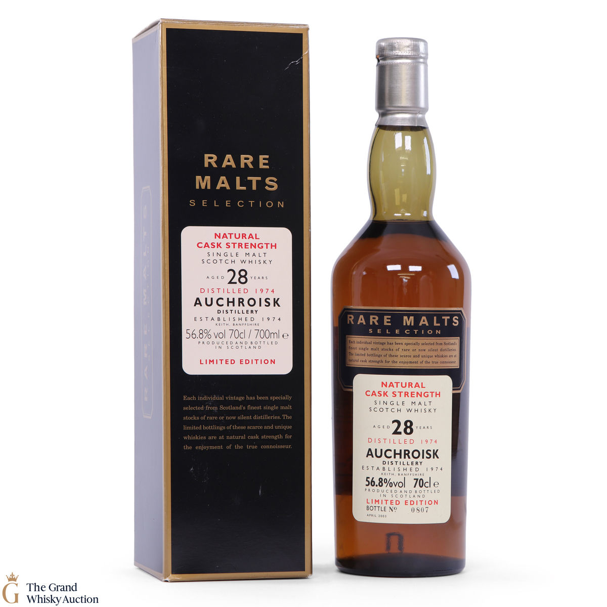 Auchroisk - 28 Year Old - 1974 Rare Malts 56.8%